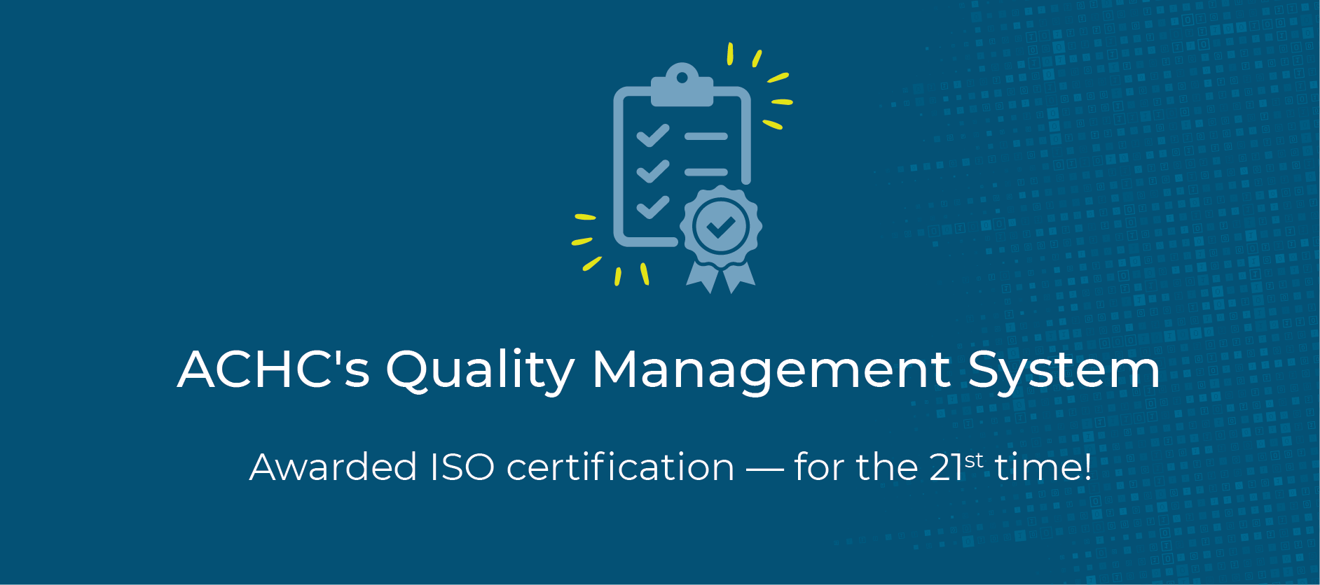 What's new graphic for ISO